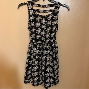 Black Floral Dress